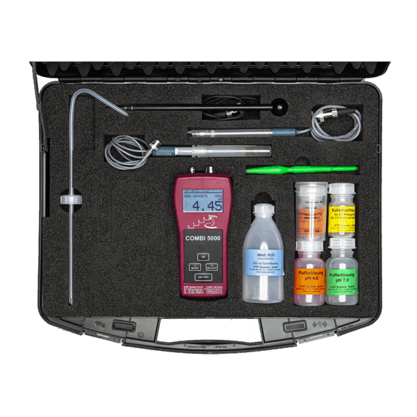 COMBI 5000: pH+ EC + AM + Vlaga + Temperatura