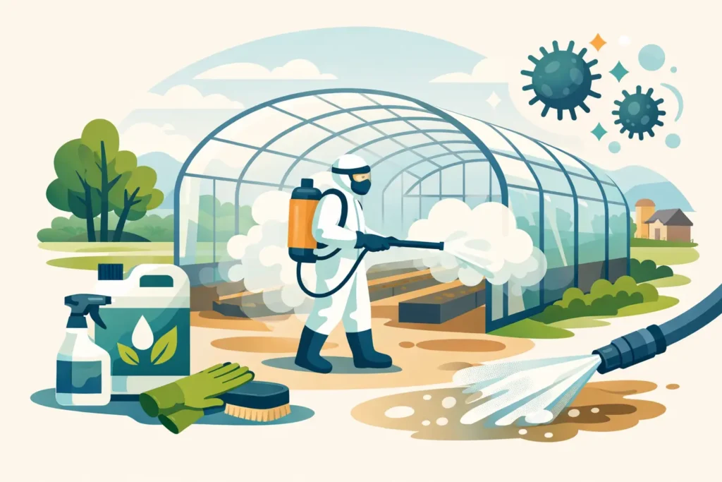 Dezinfekcija plastenika prije sadnje