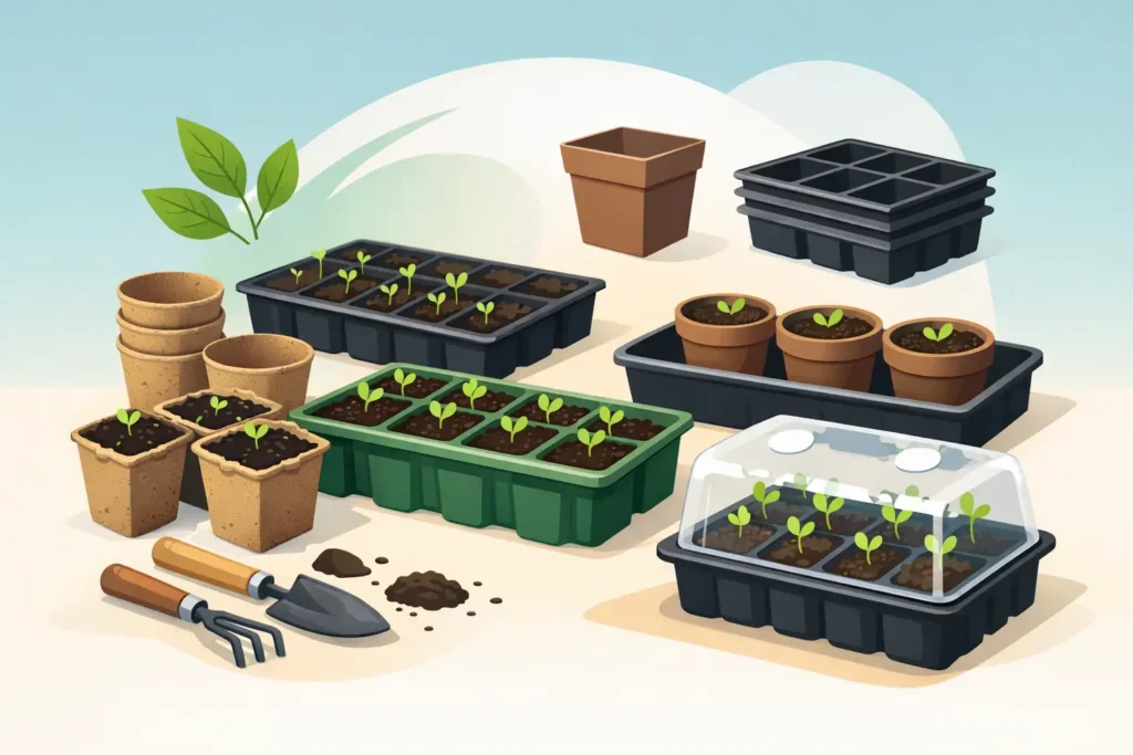 Kako odabrati posude za rasadu