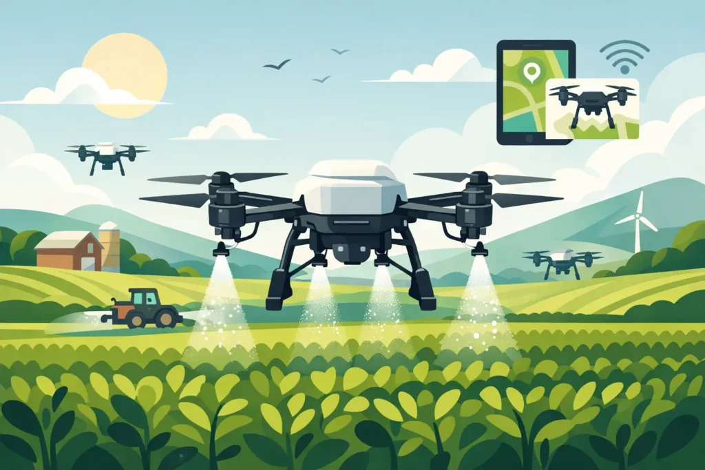 7 best agricultural drones for spraying